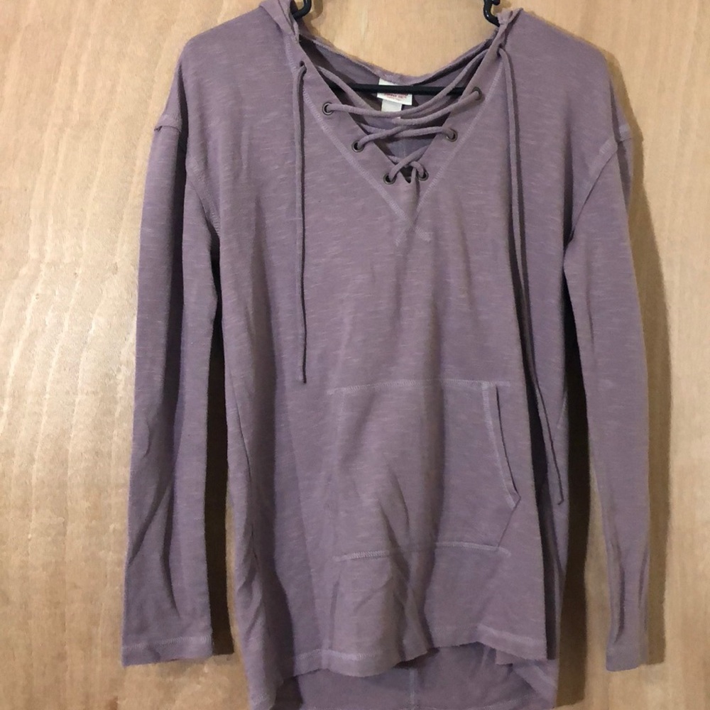 PURPLE MOSSIMO SWEATSHIRT